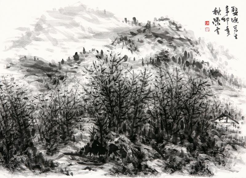 001 闽北思绪75x68cm